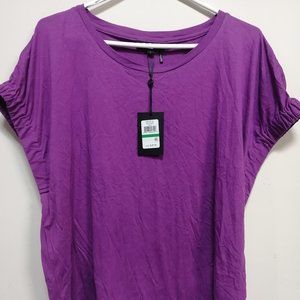 BNWT DKNY Women's TeesPurple Size Large